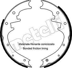 Тормозные колодки.) Metelli 530352