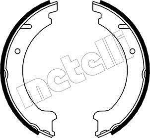 Гальмівні колодки ручного гальма Metelli 530478