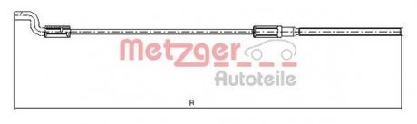 Трос ручного гальма METZGER 107621