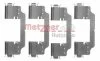 Комплектующие, колодки дискового тормоза METZGER 1091716 (фото 1)
