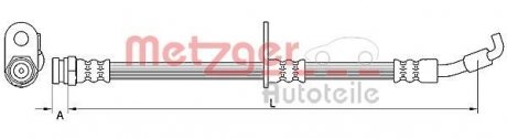 Hose Line METZGER 4110876