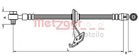 Hose Line METZGER 4116207 (фото 1)