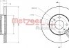 Диск гальмівний (передній) Nissan Almera II 00-06/Primera 96-01 (280x22) METZGER 6110066 (фото 1)