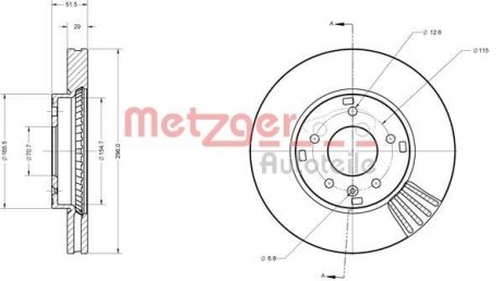 METZGER 6110256 (фото 1)