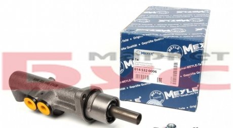 Цилиндр гл. тормозной, 23,8mm d=10mm, (тип ATE)/VW LT 96- MEYLE 014 532 0006