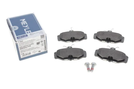 Тормозные колодки FORD T. SCORPIO 1,8-2,9 84-BEZ CZUJNIKA MEYLE 0252098113PD