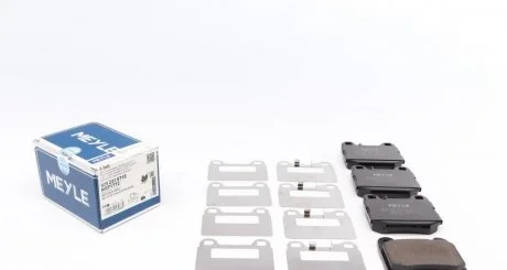 Тормозные колодки ME 025 231 5716 MEYLE 025 231 5715