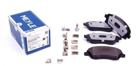 Фото комплект гальмівних колодок MEYLE 025 232 2517/PD Комплект гальмівних колодок MEYLE 025 232 2517/PD