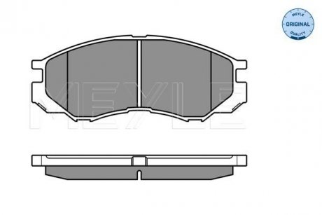 Тормозные колодки MEYLE 0252329015W