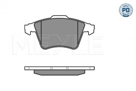 Тормозные колодки VW P. TOUAREG 2,5TDI, 3,2 V6 ATE MEYLE 0252374919PD