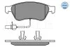 Тормозные колодки, дисковый тормоз (набор) MEYLE 0252389620W (фото 1)