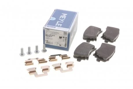 Фото комплект гальмівних колодок MEYLE 025 239 1417 Комплект гальмівних колодок MEYLE 025 239 1417