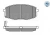 Тормозные колодки KIA P. CEED/I30/CLARUS II/SHUMA MEYLE 0252396617PD (фото 2)