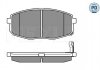 Тормозные колодки KIA P. CEED/I30/CLARUS II/SHUMA MEYLE 0252396617PD (фото 3)