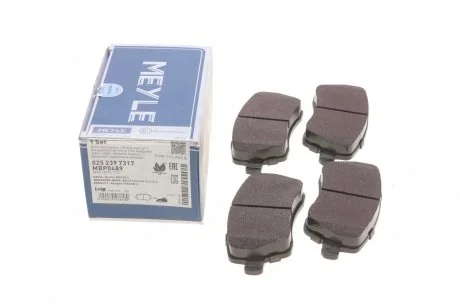 Тормозные колодки MEYLE 025 239 7317