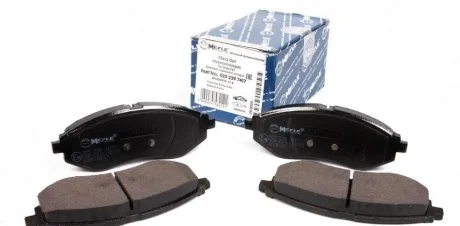 Фото комплект гальмівних колодок MEYLE 025 239 7417 Комплект гальмівних колодок MEYLE 025 239 7417