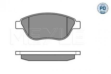 Тормозные колодки OPEL P. CORSA D 1,3CDTI 06- MEYLE 0252398119PD