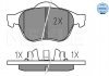 Тормозные колодки, дисковый тормоз (набор) MEYLE 0252399617W (фото 1)