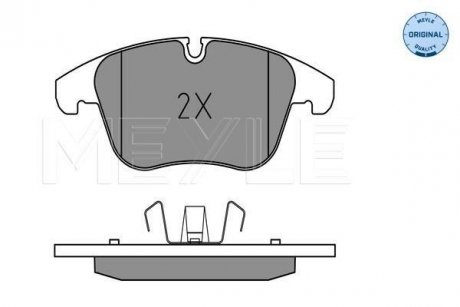 Колодки гальмівні JAGUAR P. XK 06-/XF 08- MEYLE 0252408418