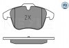 Тормозные колодки JAGUAR P. XK 06-/XF 08- MEYLE 0252408418PD (фото 2)