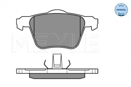 Тормозные колодки, дисковый тормоз (набор) MEYLE 0252414218