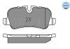 Тормозные колодки LAND ROVER T. DISCOVERY 04-/RANGE 04- MEYLE 0252419217 (фото 1)
