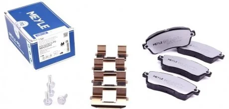 Фото комплект гальмівних колодок MEYLE 025 242 8316/PD Комплект гальмівних колодок MEYLE 025 242 8316/PD