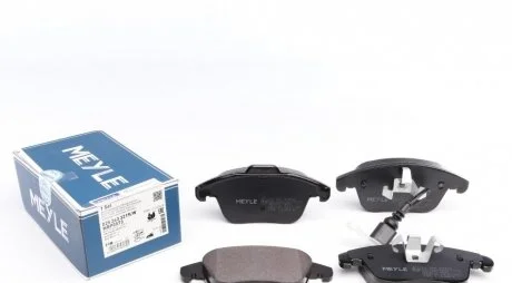 Фото комплект гальмівних колодок MEYLE 025 243 3219/W Комплект гальмівних колодок MEYLE 025 243 3219/W