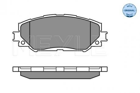 Тормозные колодки MEYLE 0252433617