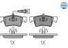 Тормозные колодки VW T. TOUAREG 2,5 R5 TDI 03-10 MEYLE 0252436819 (фото 1)