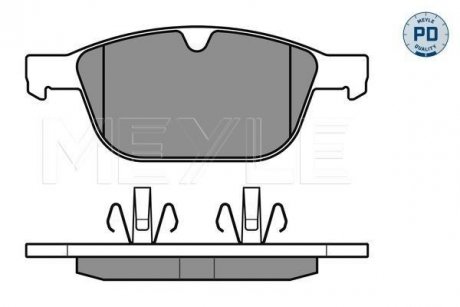 Тормозные колодки VOLVO P. XC60 08- MEYLE 0252439920PD