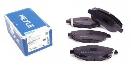 Фото комплект гальмівних колодок MEYLE 025 249 4619/W Комплект гальмівних колодок MEYLE 025 249 4619/W