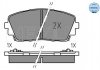 Brake pad set MEYLE 0252536516 (фото 1)