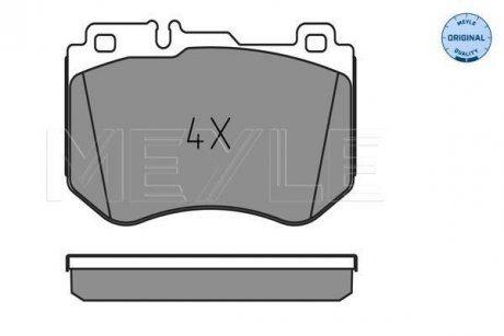 Тормозные колодки DB P. W205/S205/C205 13- MEYLE 0252599719