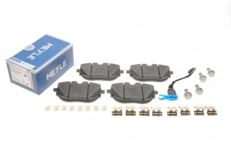 Комплект гальмівних колодок передній MEYLE 0252626818PD
