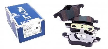 Колодки гальмівні OPEL P. MERIVA 1,6-1,8 03- MEYLE 0252833219PD (фото 1)