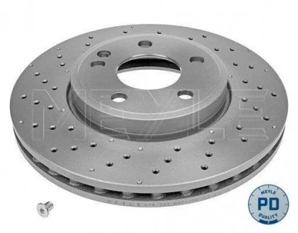 Тормозной диск DB P. W246/W176 A/B-KLASA 11- SPORT MEYLE 0835210022PD