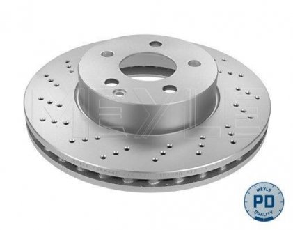 Тормозной диск DB P. W204 C200-280 07- MEYLE 0835212102PD