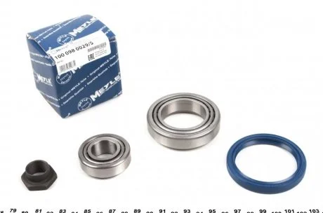 Фото підшипник маточини (комплект) MEYLE 100 098 0029/S Підшипник маточини (комплект) MEYLE 100 098 0029/S