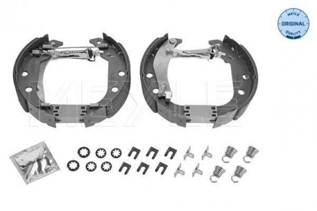 Тормозные колодки барабанные. PEUGEOT 306/405 87-02 MEYLE 11145330004K