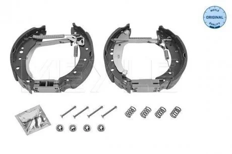 Тормозные колодки барабанные. PEUGEOT 206 98- MEYLE 11145330020K