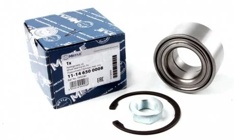 Фото підшипник маточини (комплект) MEYLE 11-14 650 0008 Підшипник маточини (комплект) MEYLE 11-14 650 0008