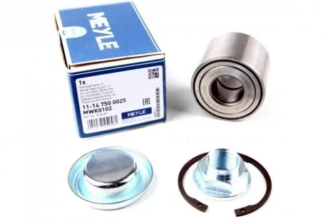 Фото підшипник колеса, набір MEYLE 11147500025 Підшипник колеса, набір MEYLE 11147500025