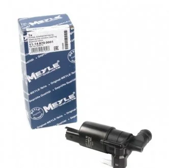 Фото насос омивача для системи очищення скла MEYLE 11-14 870 0001 Насос омивача для системи очищення скла MEYLE 11-14 870 0001