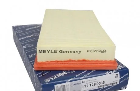 Фото фільтр повітряний MEYLE 112 129 0033 Фільтр повітряний MEYLE 112 129 0033