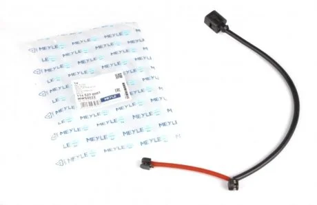 Фото датчик износа колодок тормозных передних, Touareg 03-10/Q7 06-/Cayenne 03-10 MEYLE 114 527 0001 Датчик износа колодок тормозных передних, Touareg 03-10/Q7 06-/Cayenne 03-10 MEYLE 114 527 0001