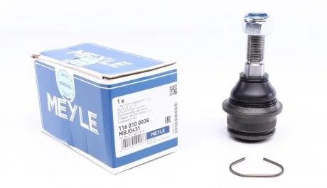 Шарова опора,передня вісь MEYLE 1160100038