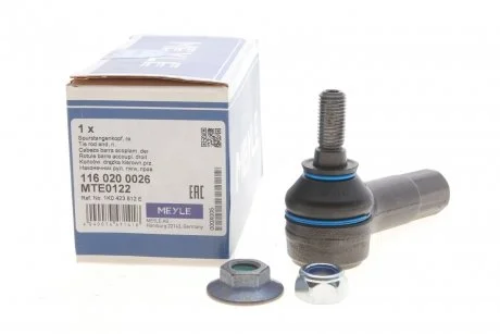 Фото накінечник кермової тяги MEYLE 116 020 0026 Накінечник кермової тяги MEYLE 116 020 0026