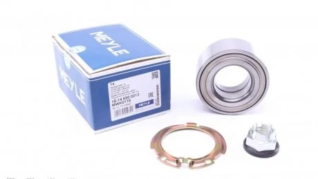 Фото підшипник маточини (комплект) MEYLE 16-14 650 0013 Підшипник маточини (комплект) MEYLE 16-14 650 0013