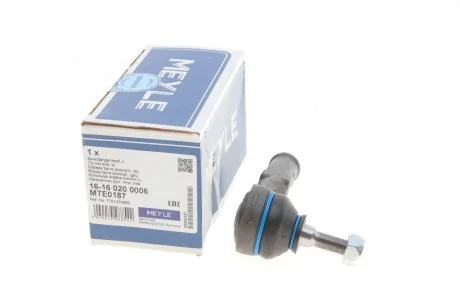 Фото накінечник кермової тяги MEYLE 16-16 020 0006 Накінечник кермової тяги MEYLE 16-16 020 0006